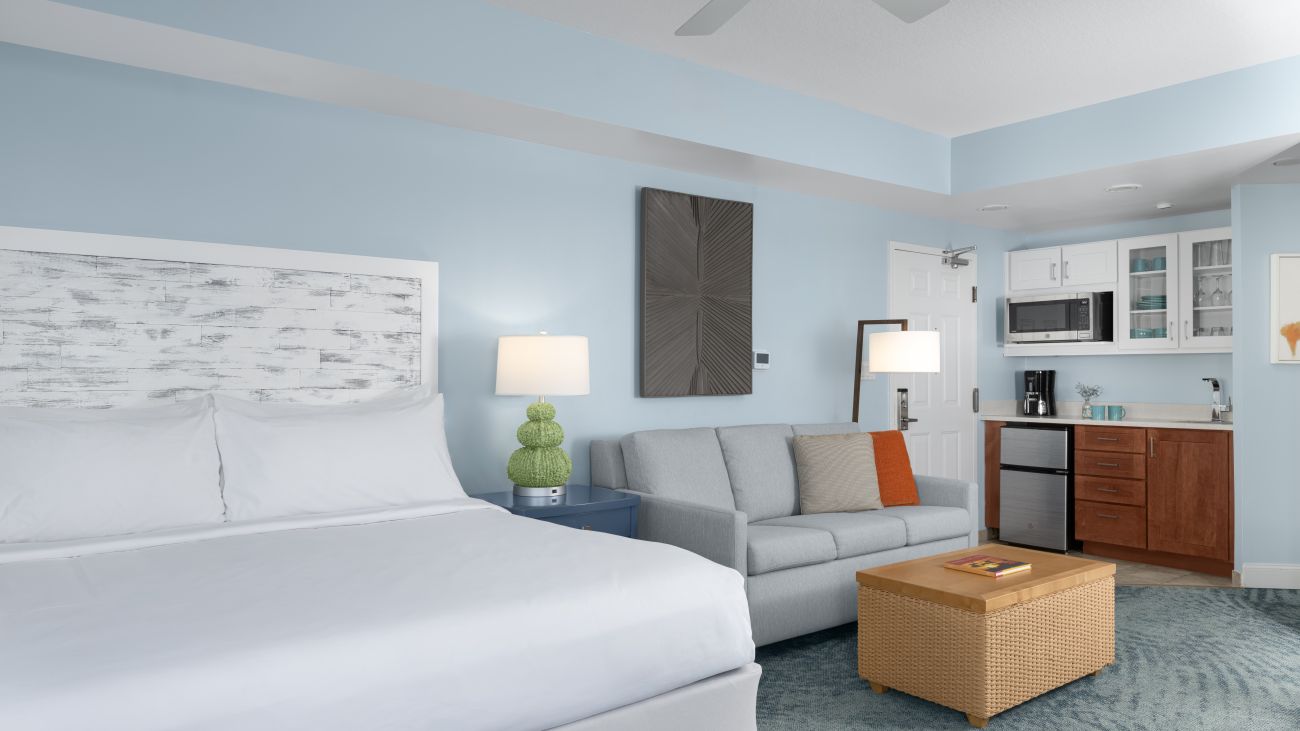 Living Area and Kitchenette (Guestroom)